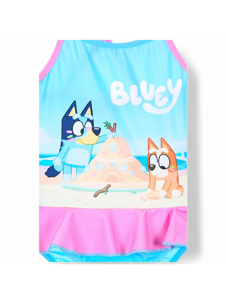 Bluey Badeanzug Bluey & Bingo in Hellblau günstig kaufen