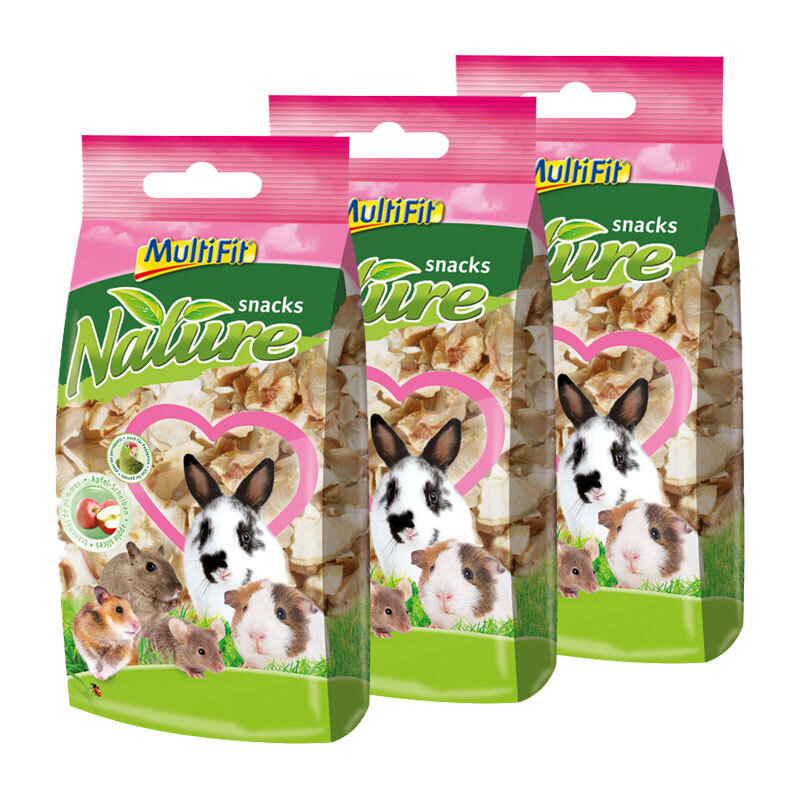 MultiFit Snacks MultiFit Nature snacks Apfelchips 3x70 g