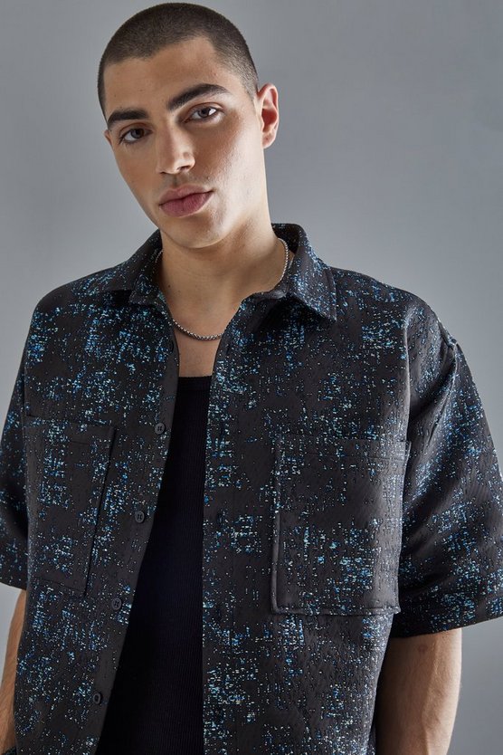 Kastiges Space Dye Hemd