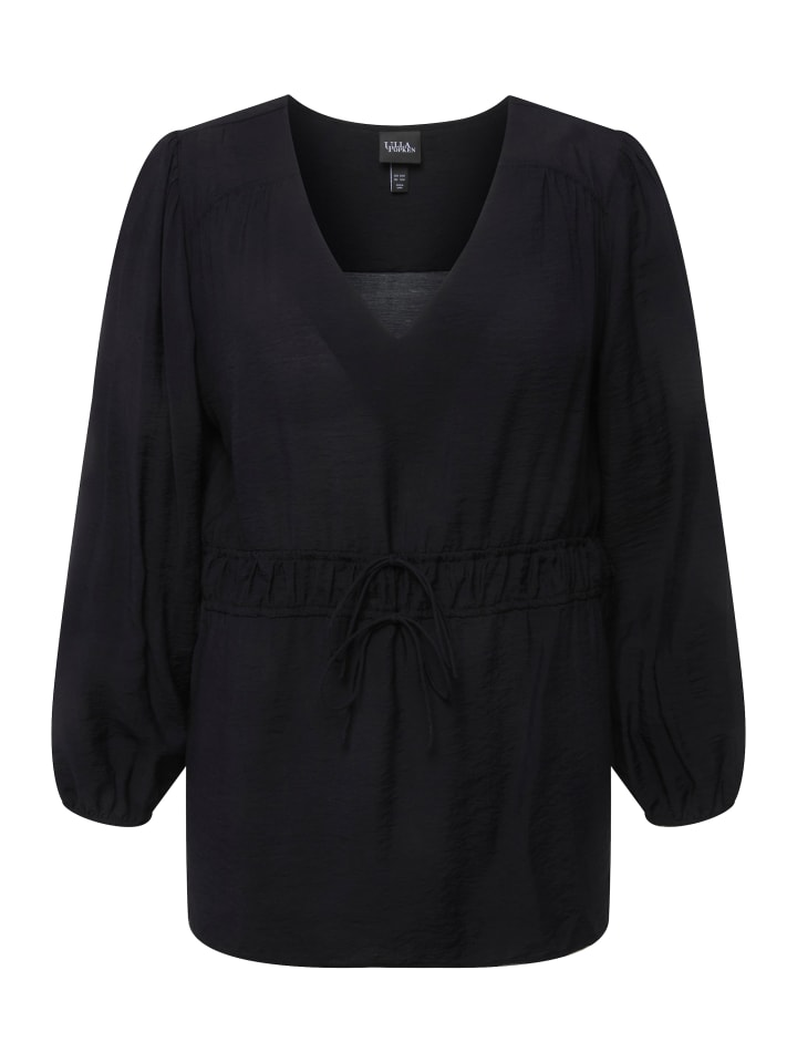 Ulla Popken Bluse in schwarz günstig kaufen