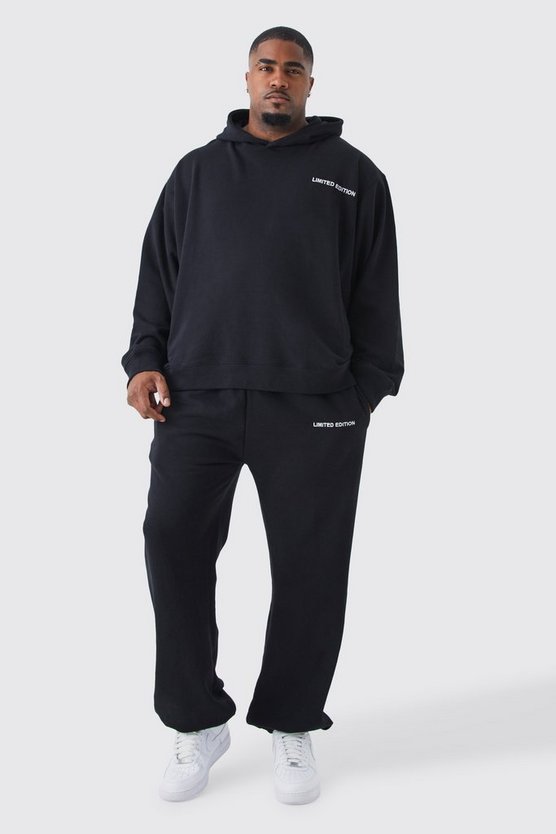 Plus kastiger Oversize Hoodie