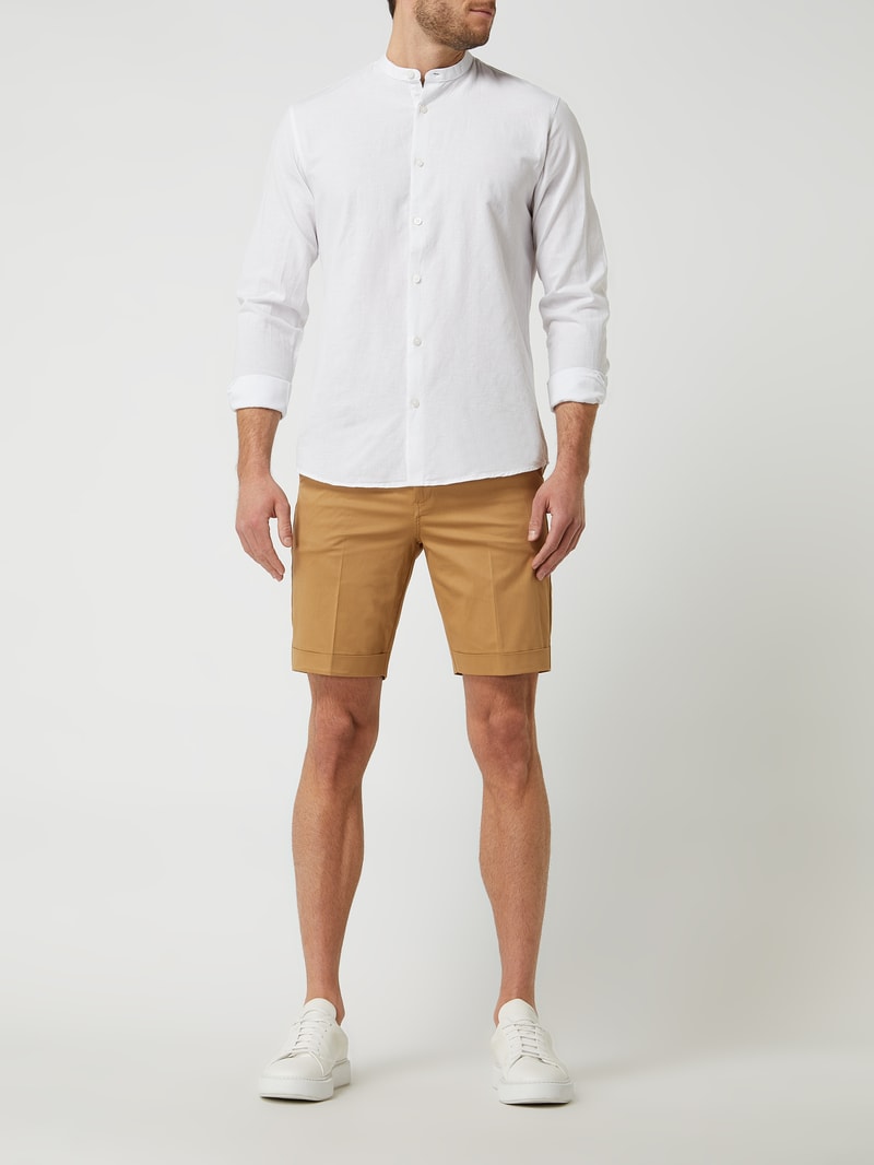 Chino-Shorts mit Stretch-Anteil Modell 'Russel Cole' in sand