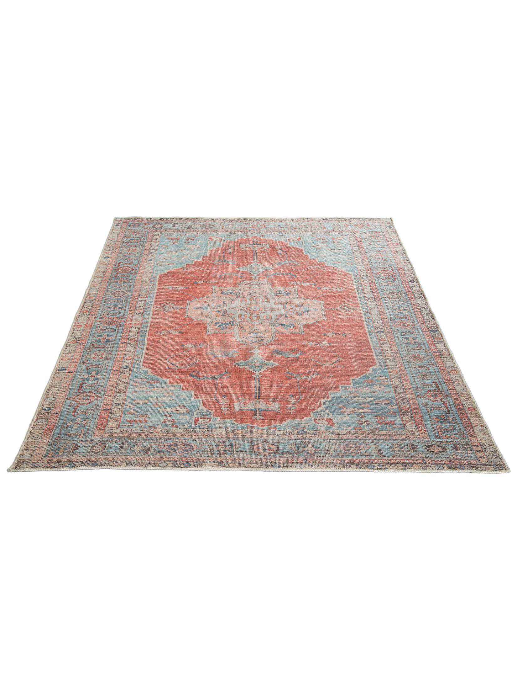 Ranjanpur Vintage-Teppich, Rot