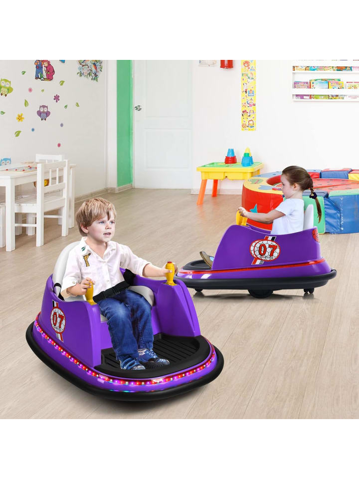 COSTWAY 6V Autoscooter mit Fernbedienung in Lila günstig kaufen onesize