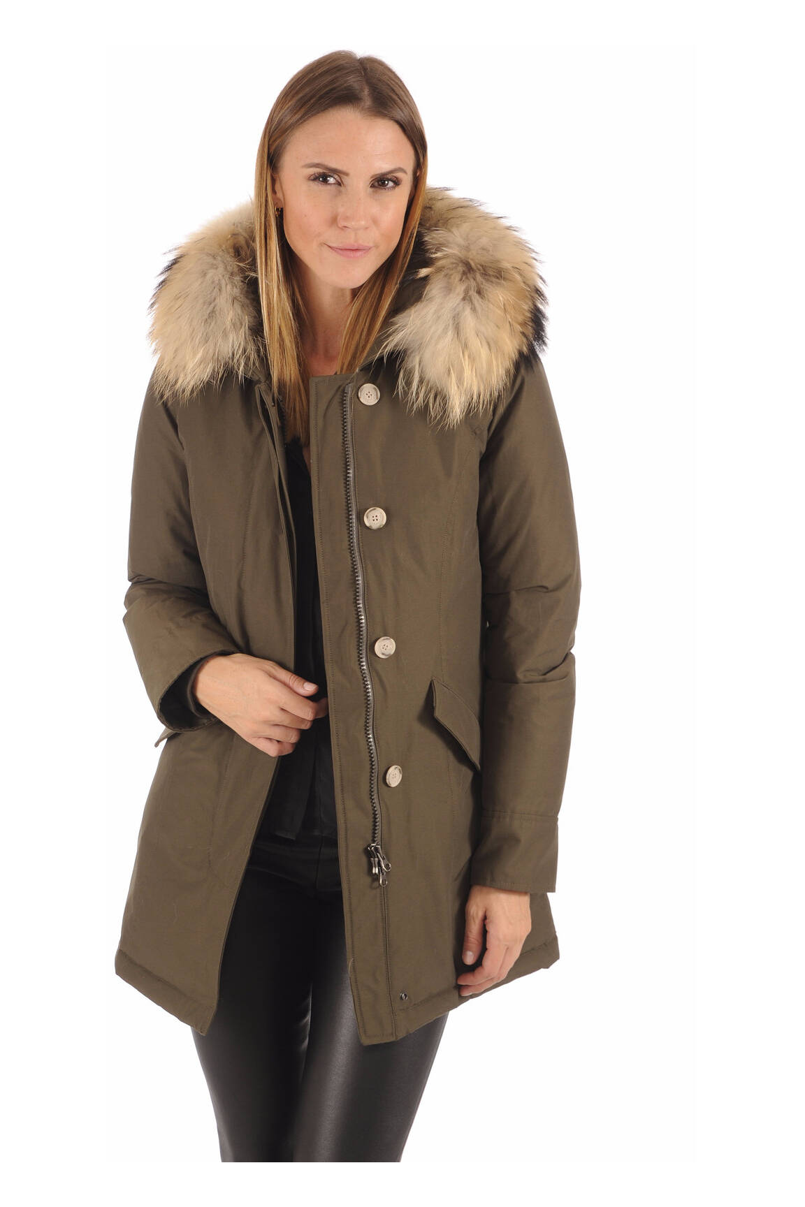 Woolrich Parkas Femme couleur vert