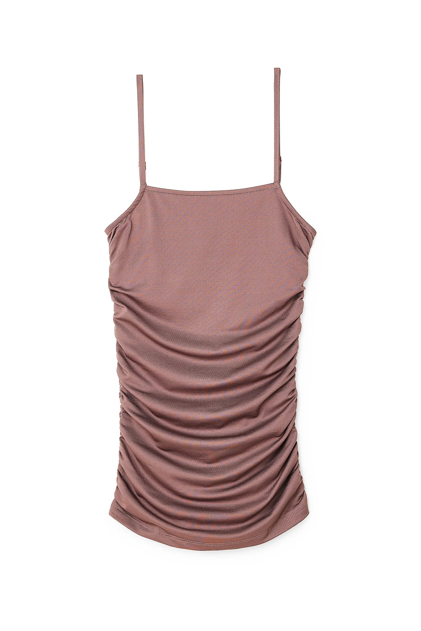 Gerafftes Jersey-Singlet