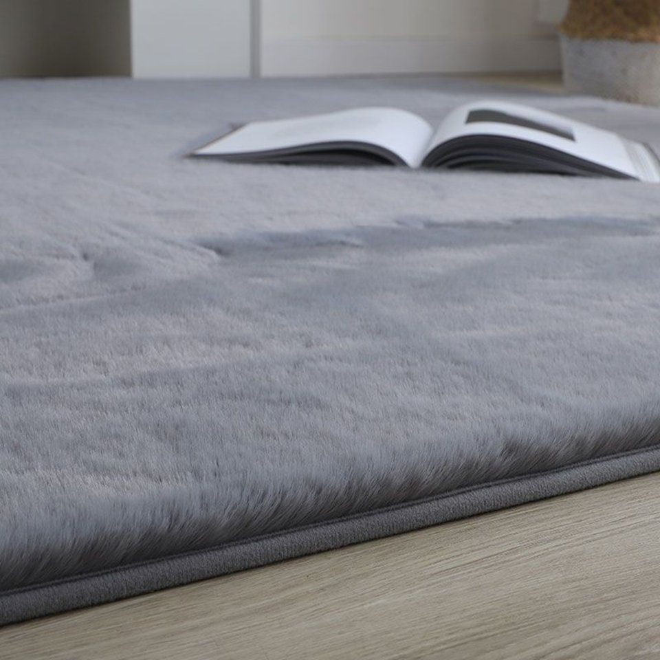 Fellteppich Kunstfell teppich, MULISOFT, rechteckig - S, Höhe: 22 mm, Super Soft Shaggy Teppich 60 x 90 cm