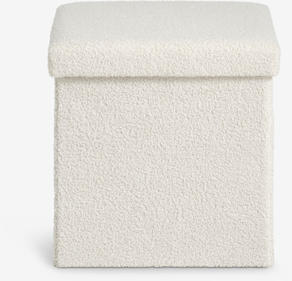 NYSTED NYSTED 38x38 puff med off-white brett
