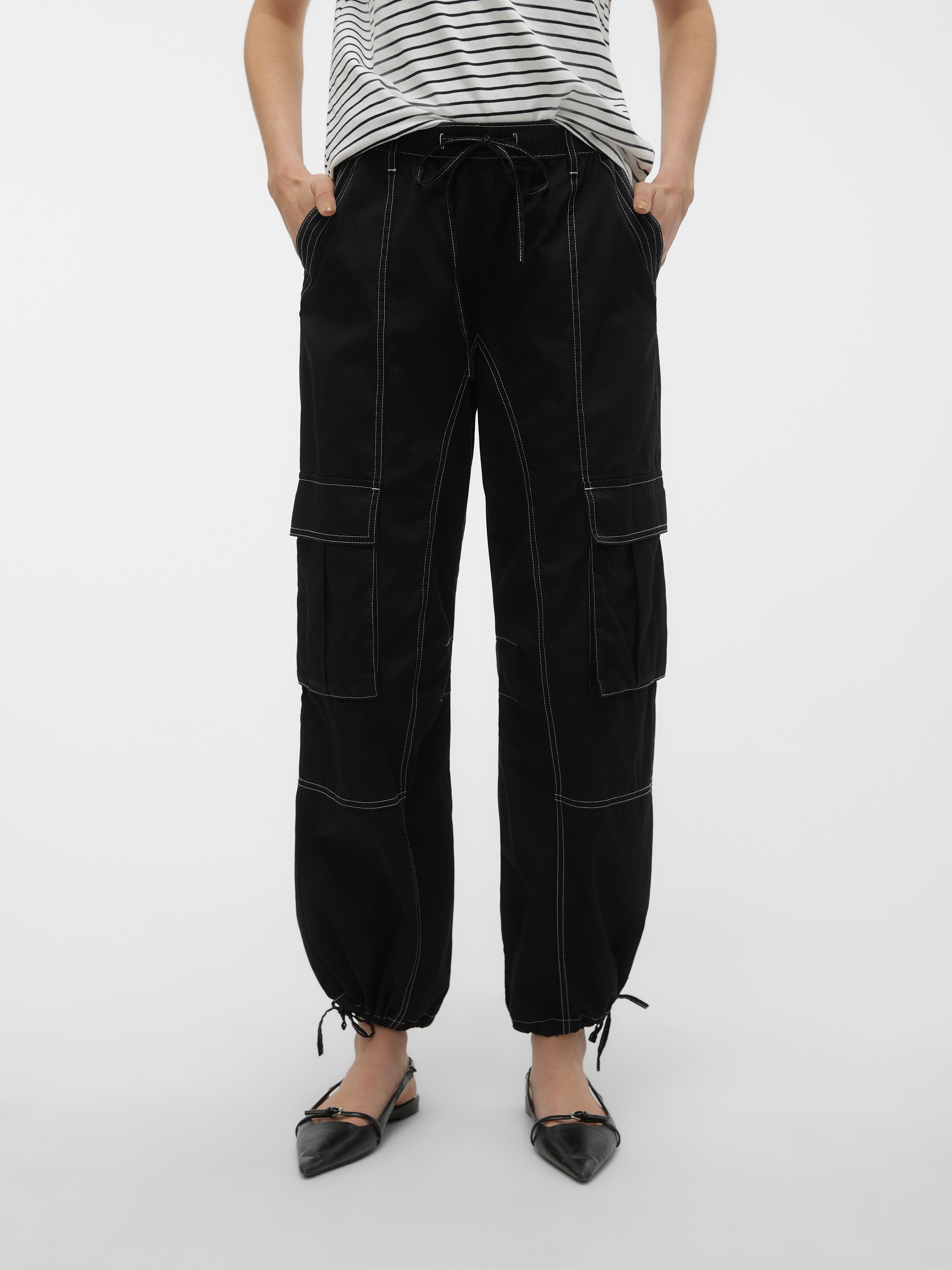 VMKIM Mittlere Taille Cargohose
