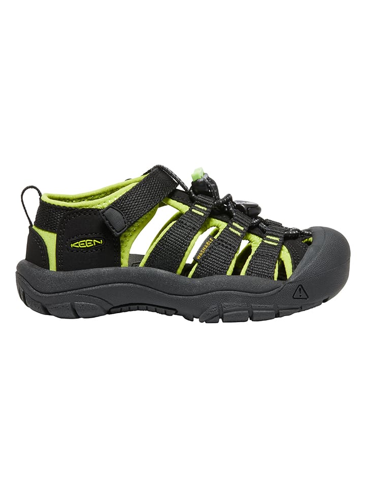 Keen Wandersandalen in Schwarz/ Grün günstig kaufen