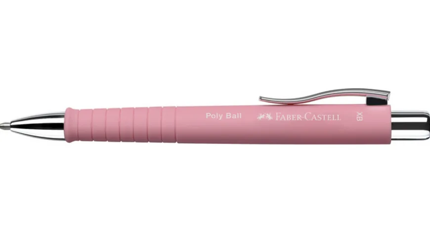 FABER-CASTELL Kugelschreiber Poly Ball XB rose