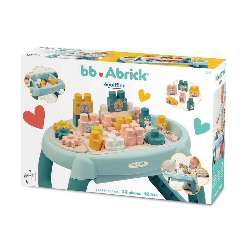 Table de construction Bébé Abrick