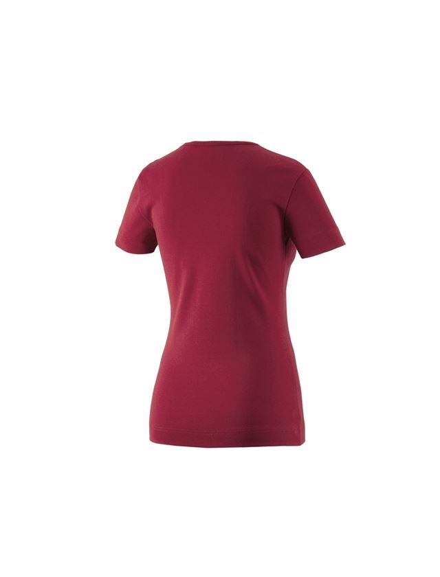 e.s. T-Shirt cotton V-Neck, Damen