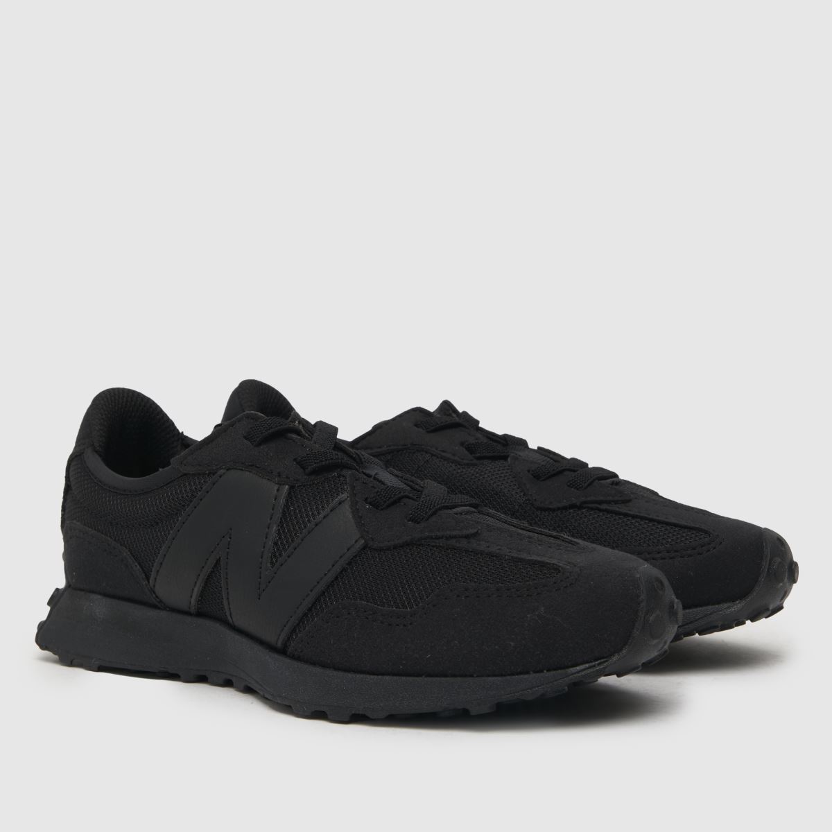 New Balance svarta 327 Junior-träningsskor