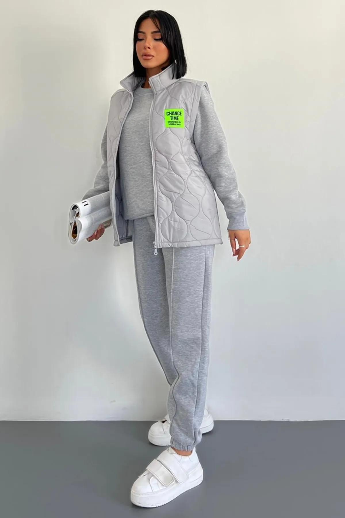 lovebox  Trainingsanzug - Grau - Regular Fit