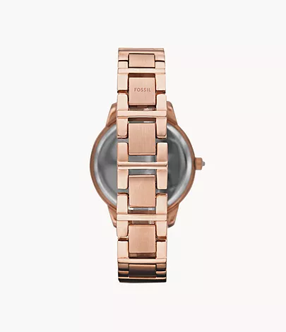 Fossil Damenuhr Jesse Edelstahl Roségold