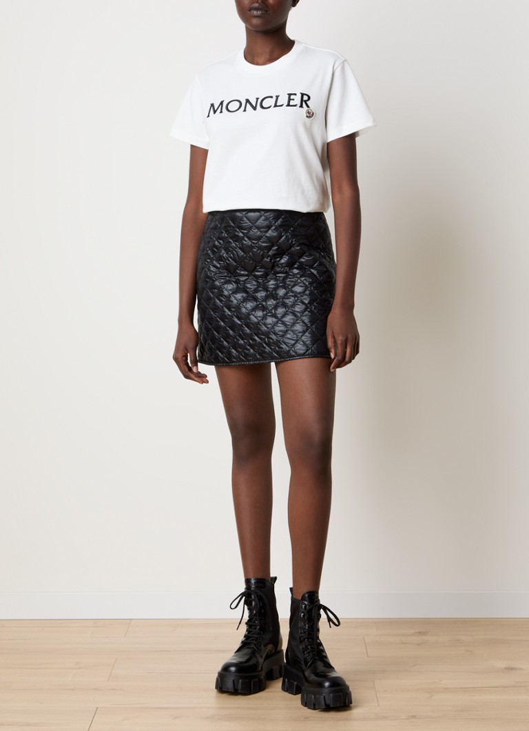T-shirt Moncler con logo ricamato