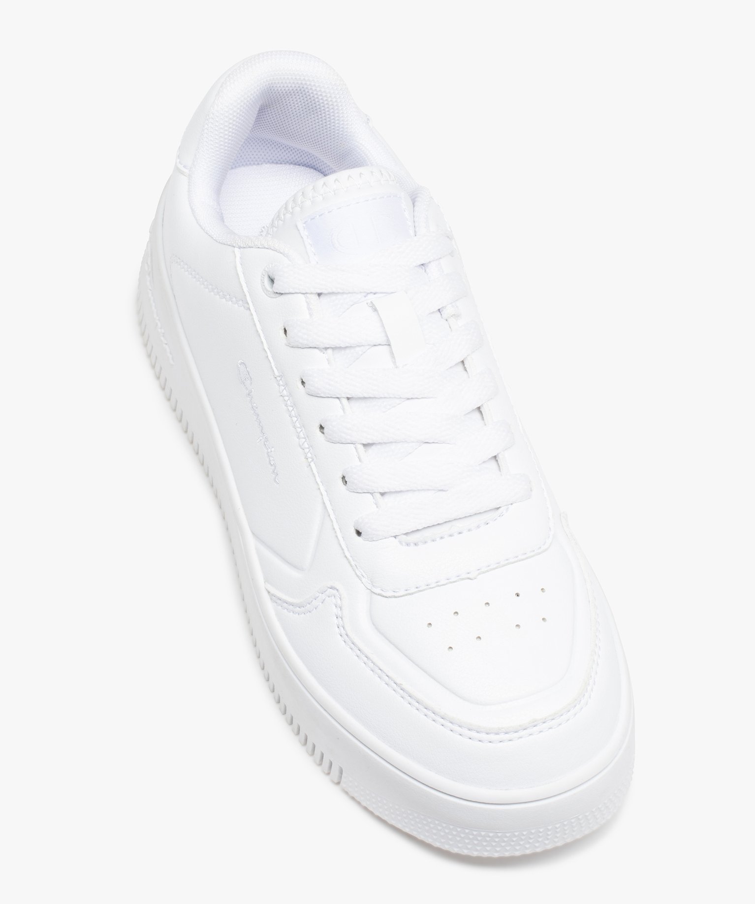 Baskets femme à semelle épaisse – Champion Rebound blanc | GEMO