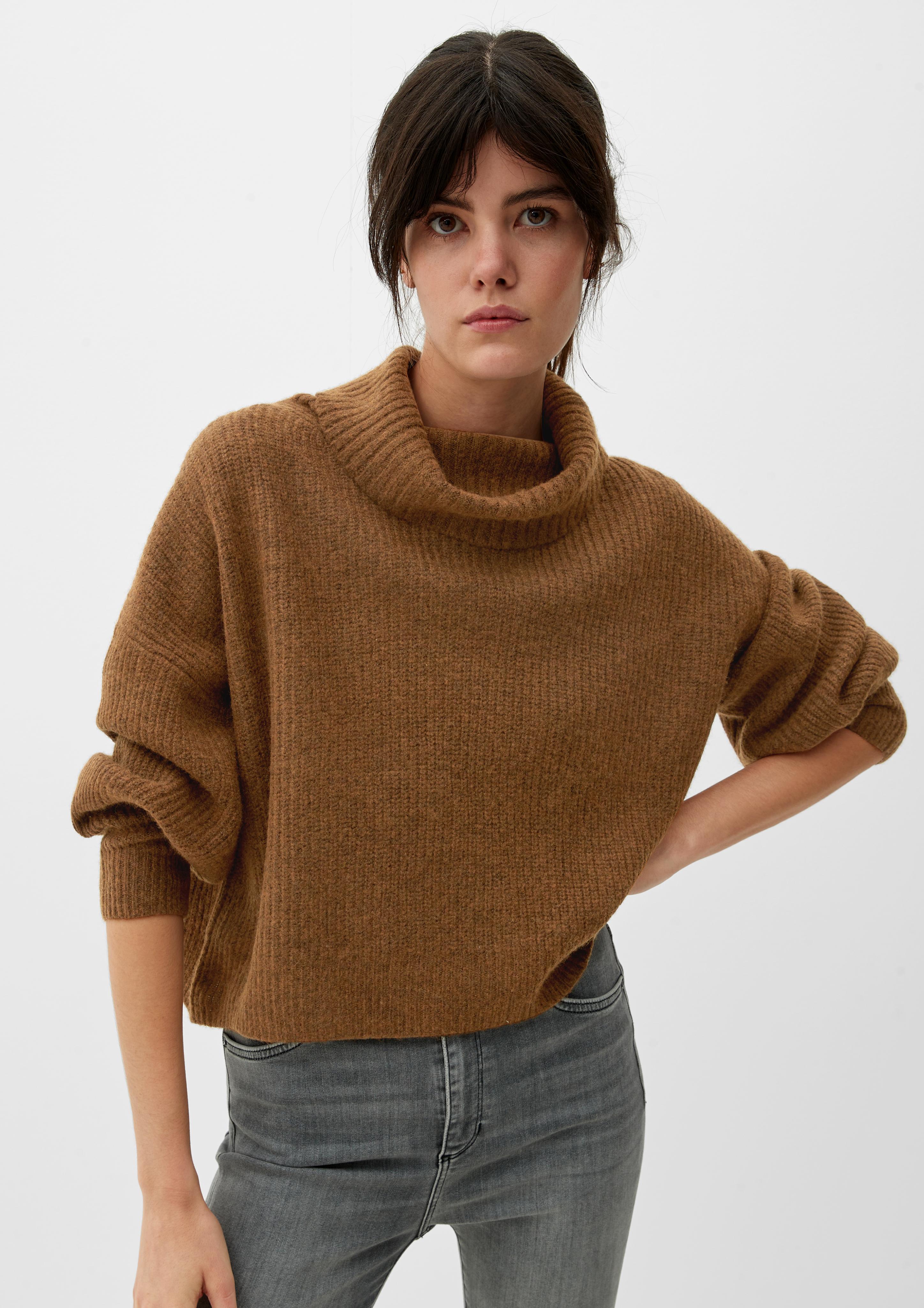 Strickpullover aus Wollmix  2121163-87W9