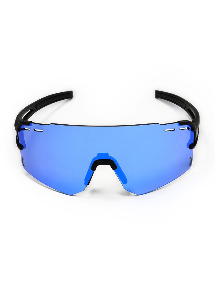 YEAZ SUNCRUISE Sport-Sonnenbrille Grün in schwarz / blau günstig kaufen onesize