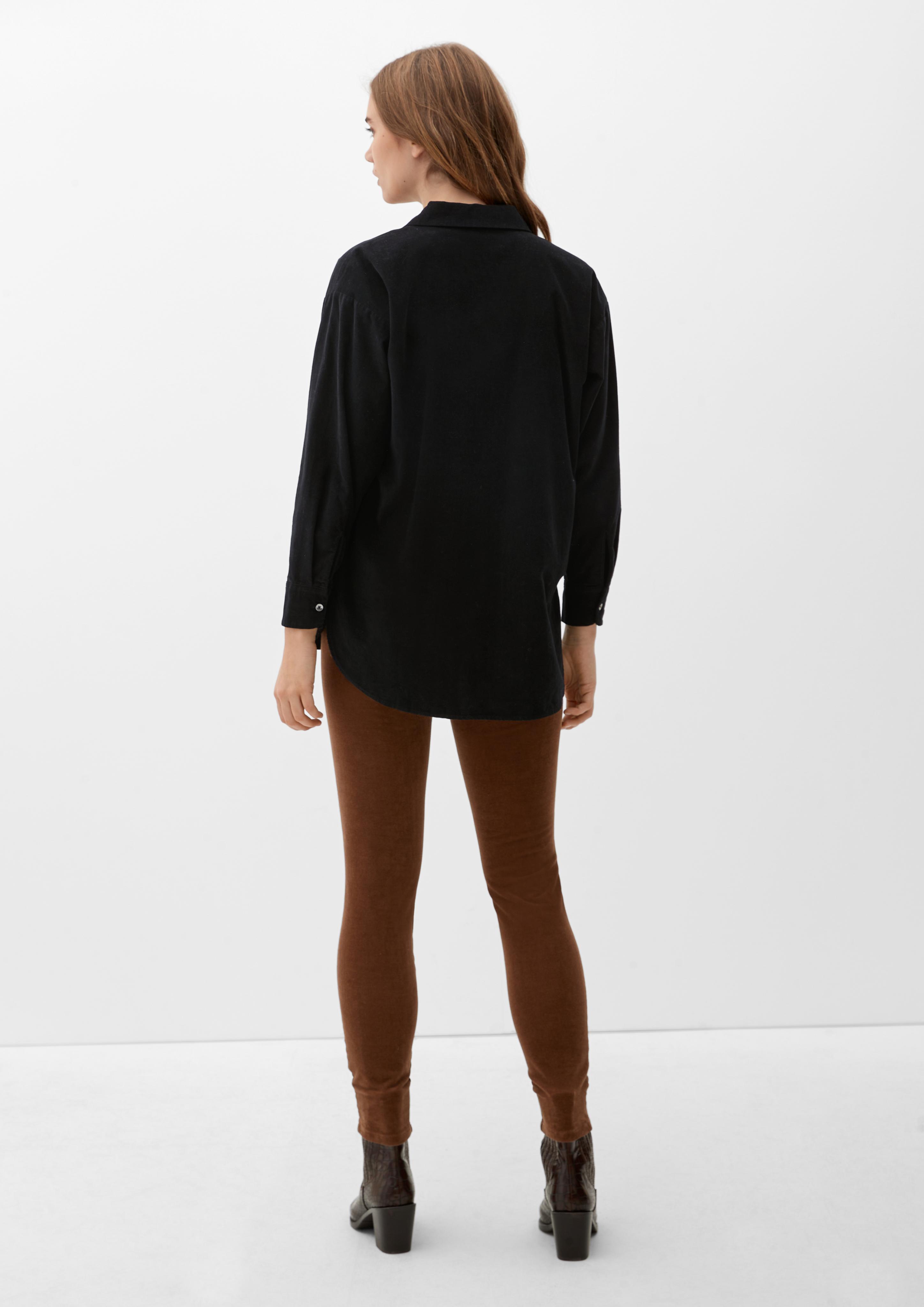 Bluse aus Feincord   2120882-9999