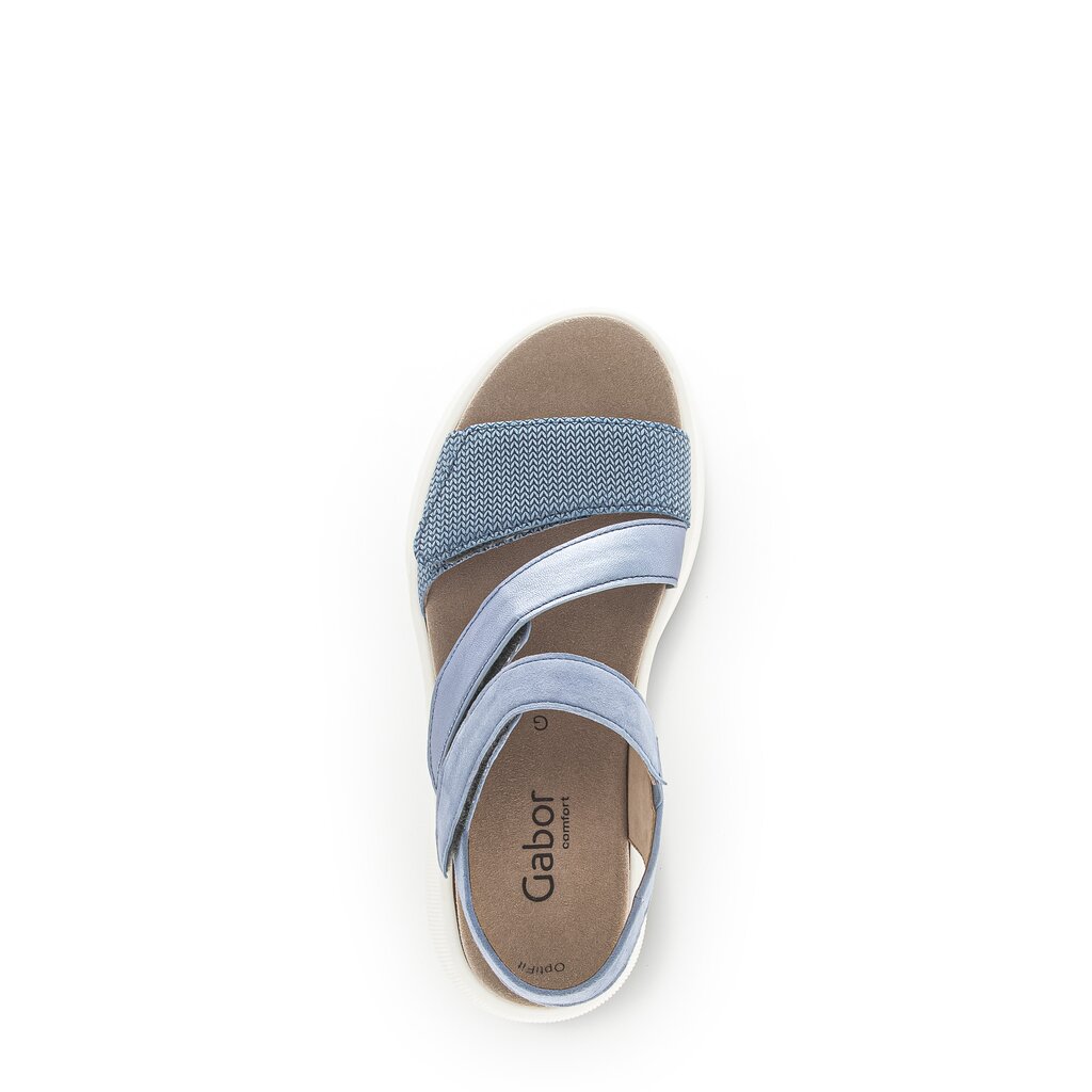 Gabor comfort Plateau Sandale blau
