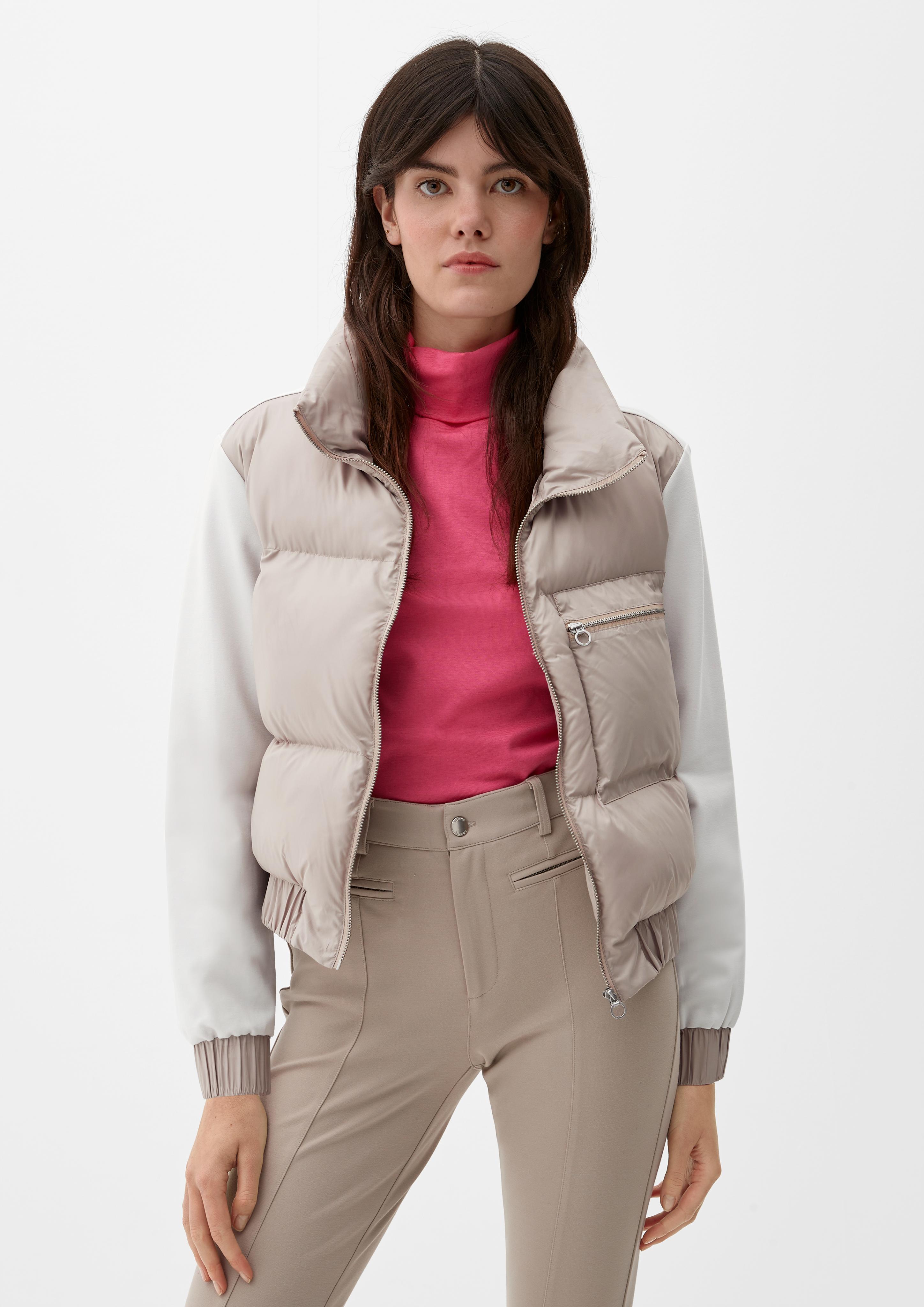 Steppjacke im Fabricmix  2124496-9057