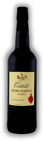 Bodegas de la Cuesta Pedro Ximenez Bodegas de la Cuesta Pedro Ximenez Sehr süß und weich mit hervorragendem Bouquet. 0,75	 Liter - Vol 17%