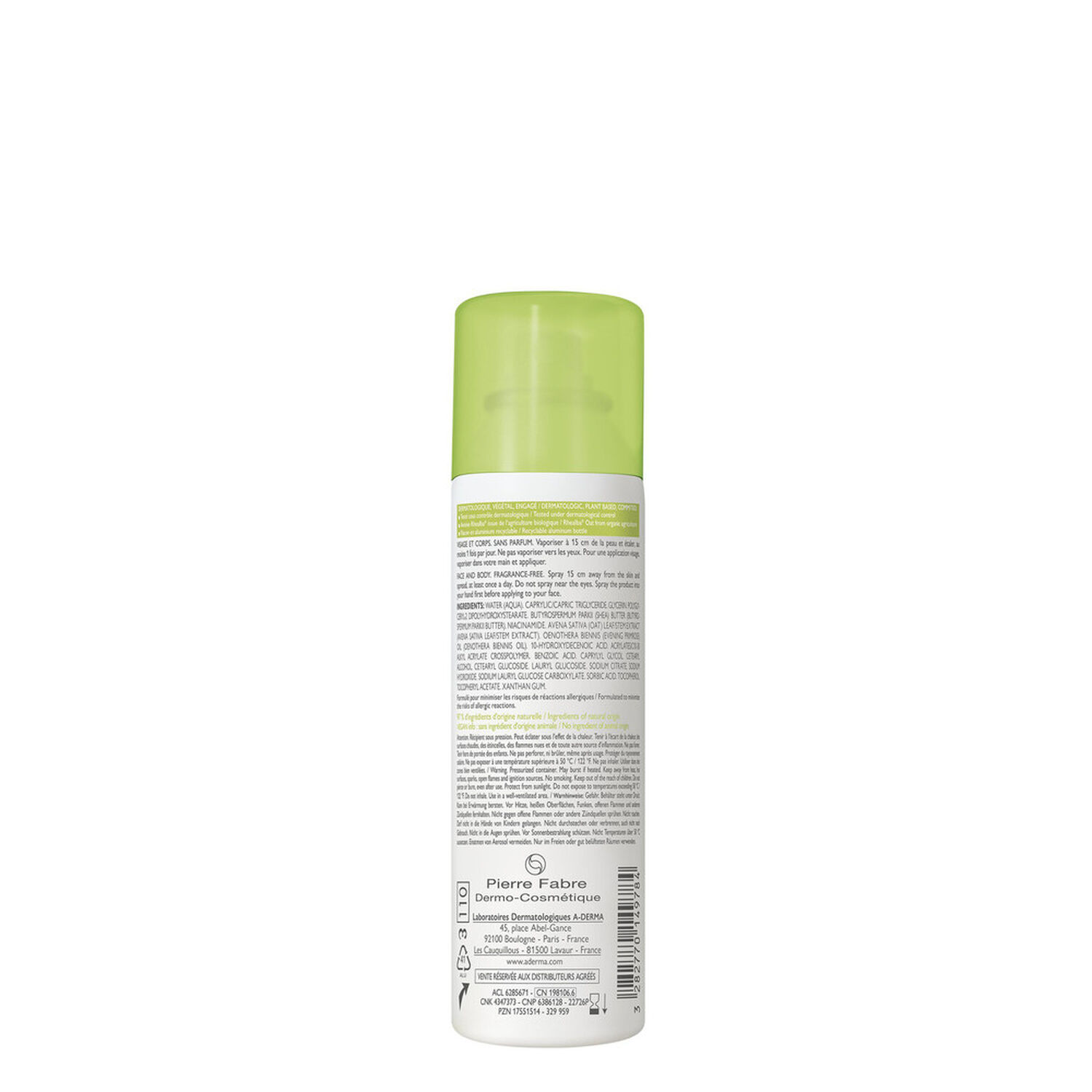 a-derma Exomega Control Spray émollient anti-grattage