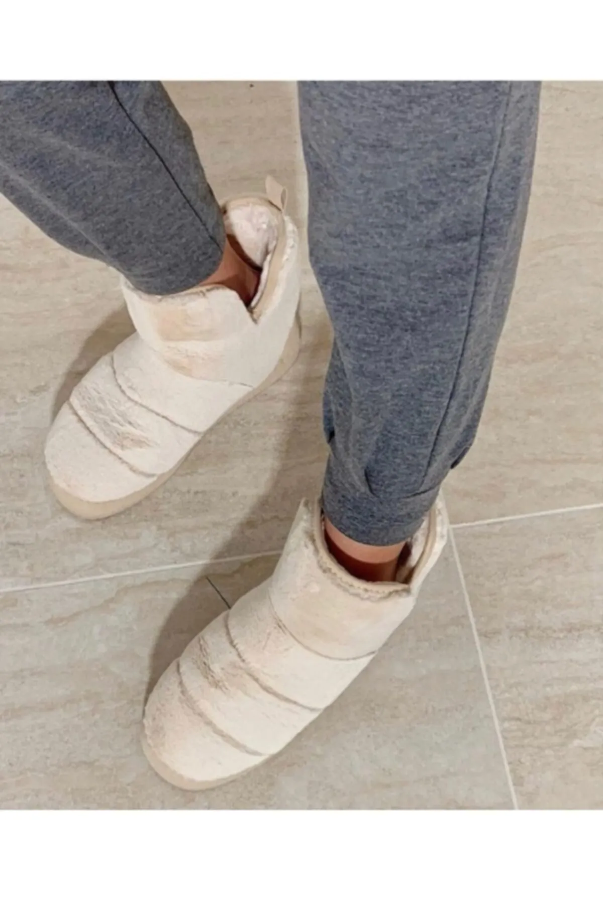 FEMELLE  Jogginghose - Grau - Slim