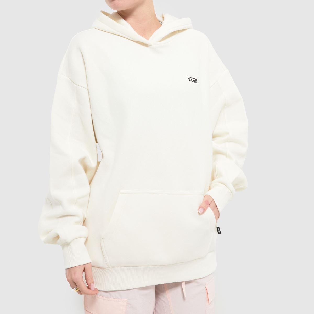 Vans – Vit comfycush-huvtröja