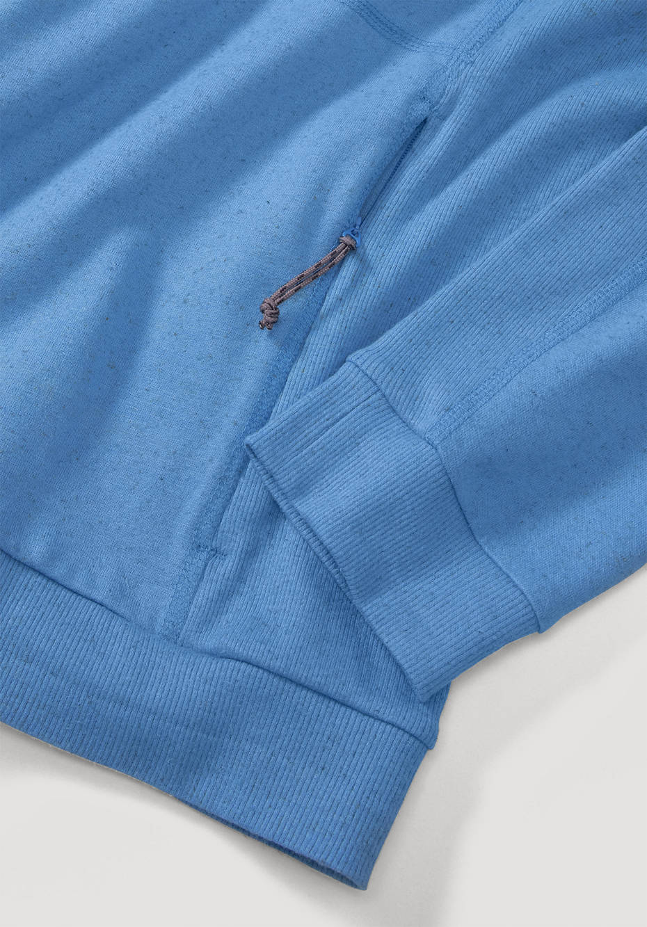 Sweatshirt aus Bio-Baumwolle mit Hanf und Schurwolle