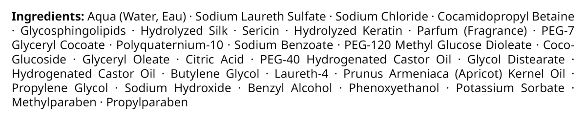Shampoo Liquid Silk, 250 ml