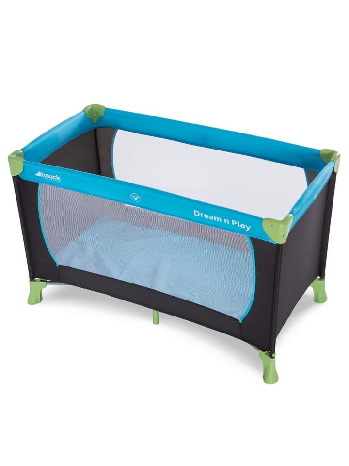 Hauck Reisebett Set Dream'n Play - mit Alvi Reisebett in blau,gruen günstig kaufen onesize