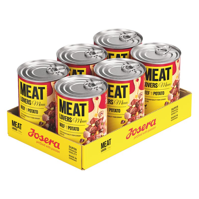 Sparpaket Josera Meatlovers Menü 12 x 400 g