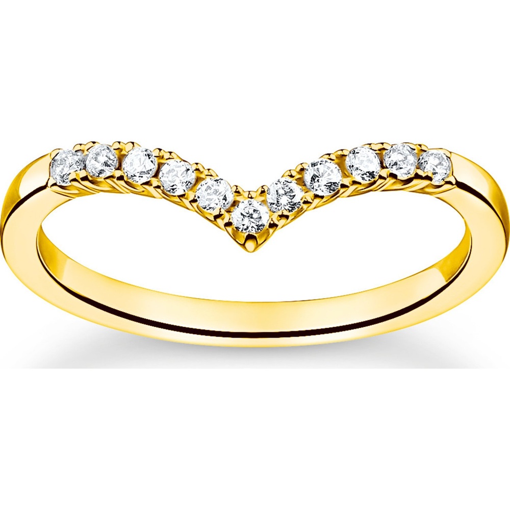 Thomas Sabo Bague pour femme 925 Argent or Bague