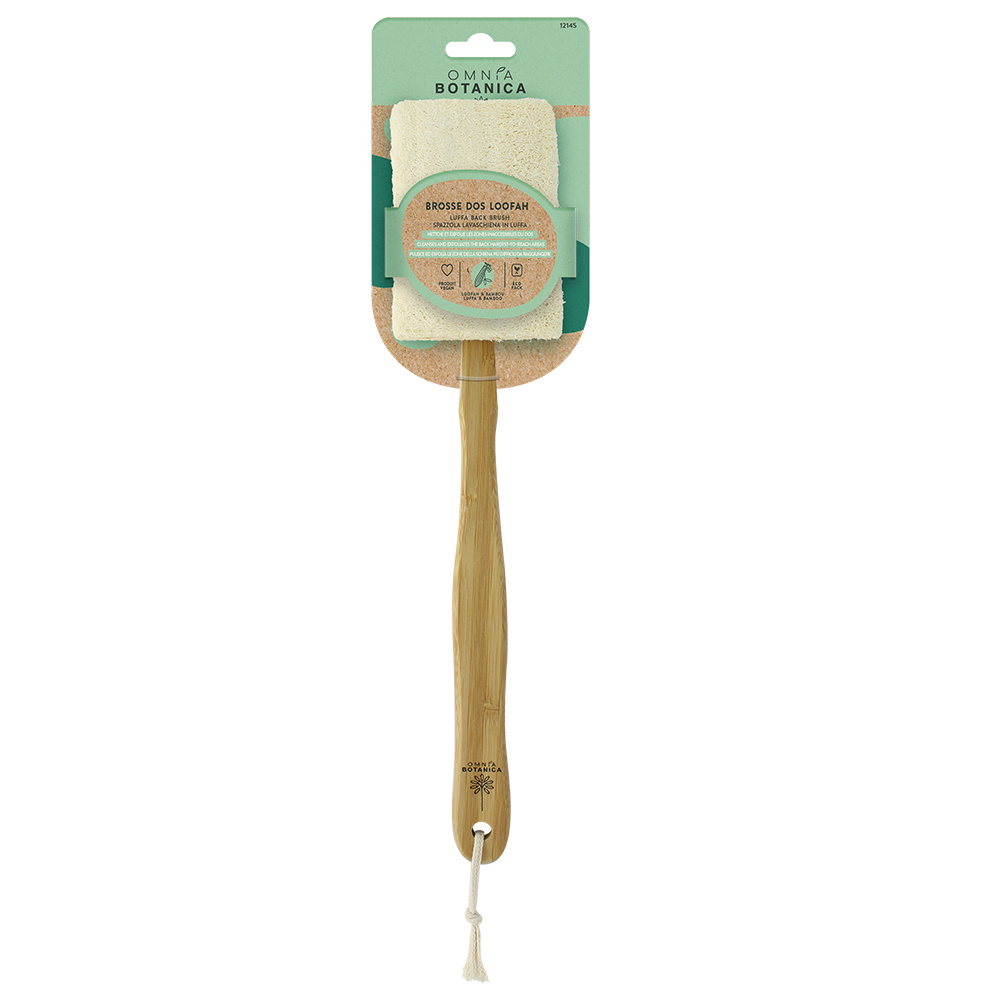 Omnia Botanica BROSSE DOS LOOFAH BROSSE DE BAIN