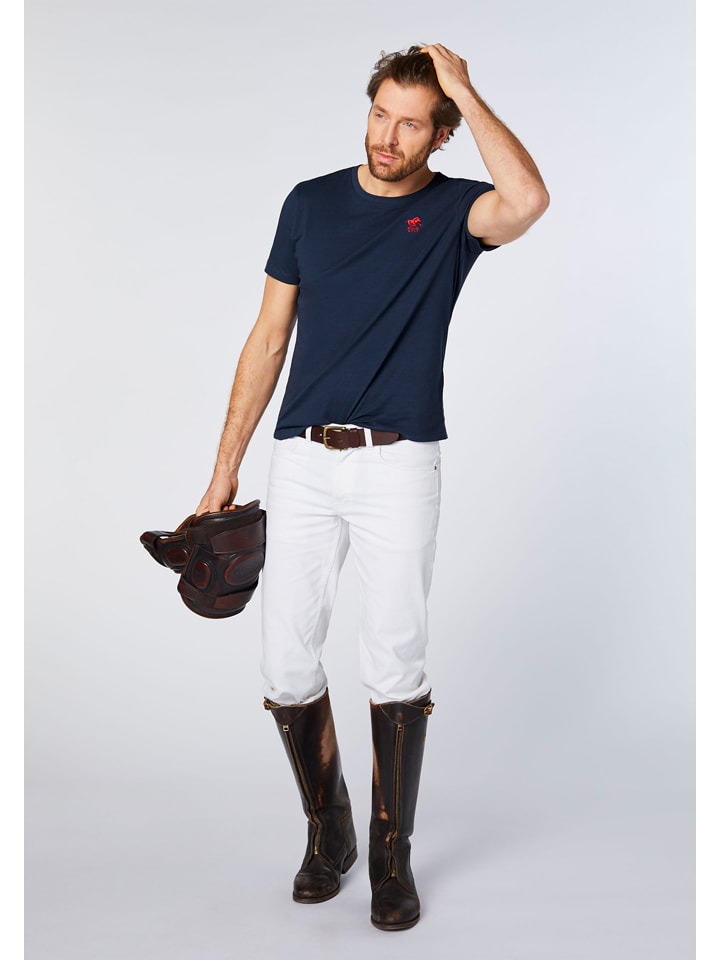 Polo Sylt Shirt in Dunkelblau günstig kaufen