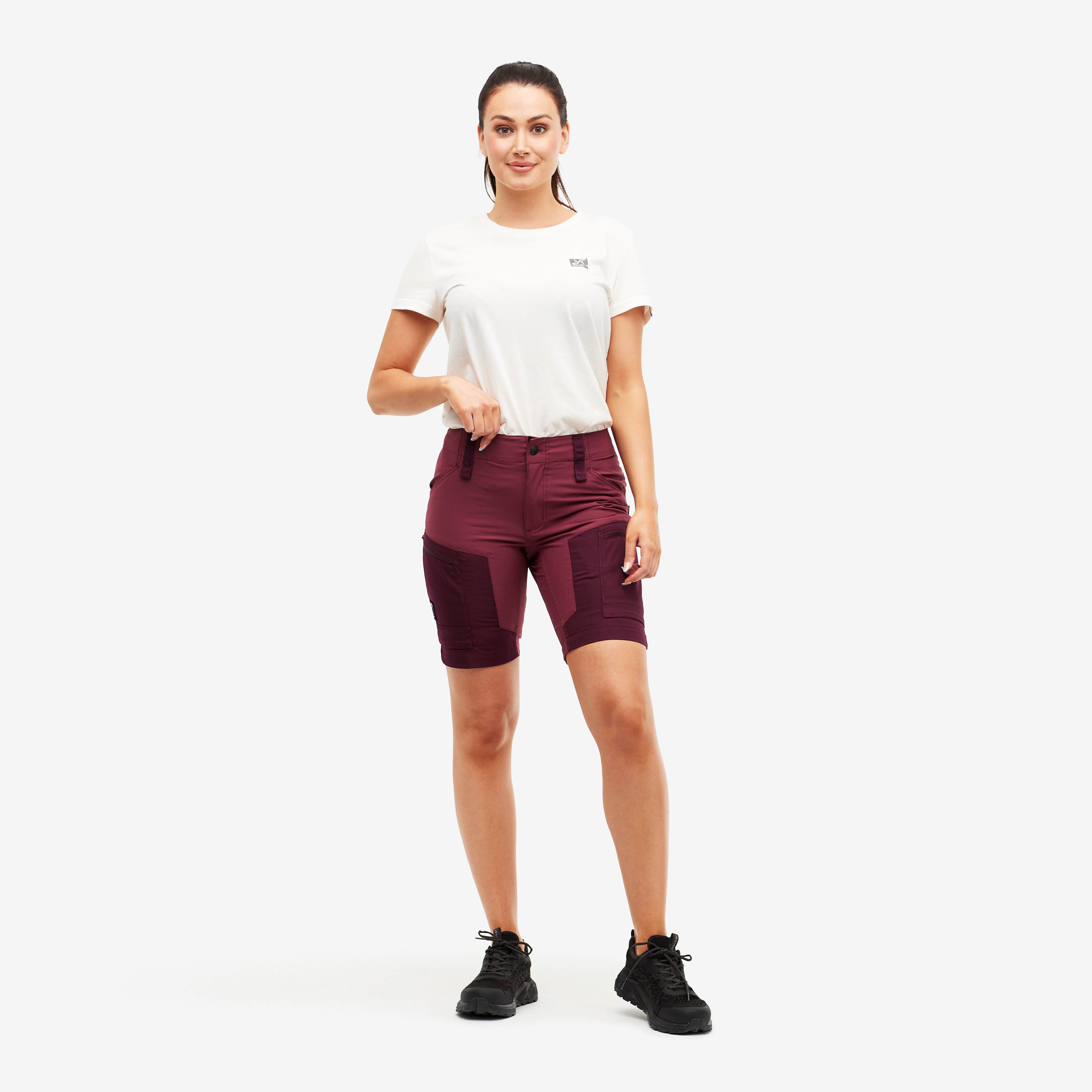 RVRC GP Shorts Femme Cherry