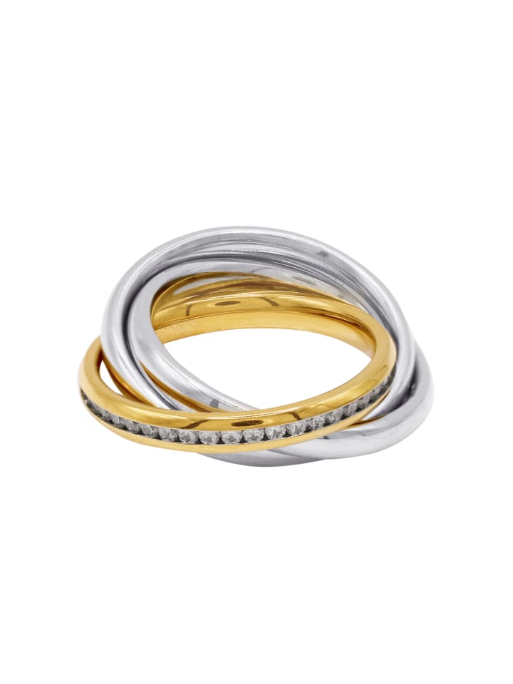 Steel_Art Fingerring Trini goldfarben in goldfarben günstig kaufen