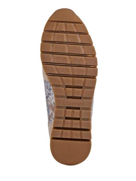 Slipper mit seitlichem Reißverschluss