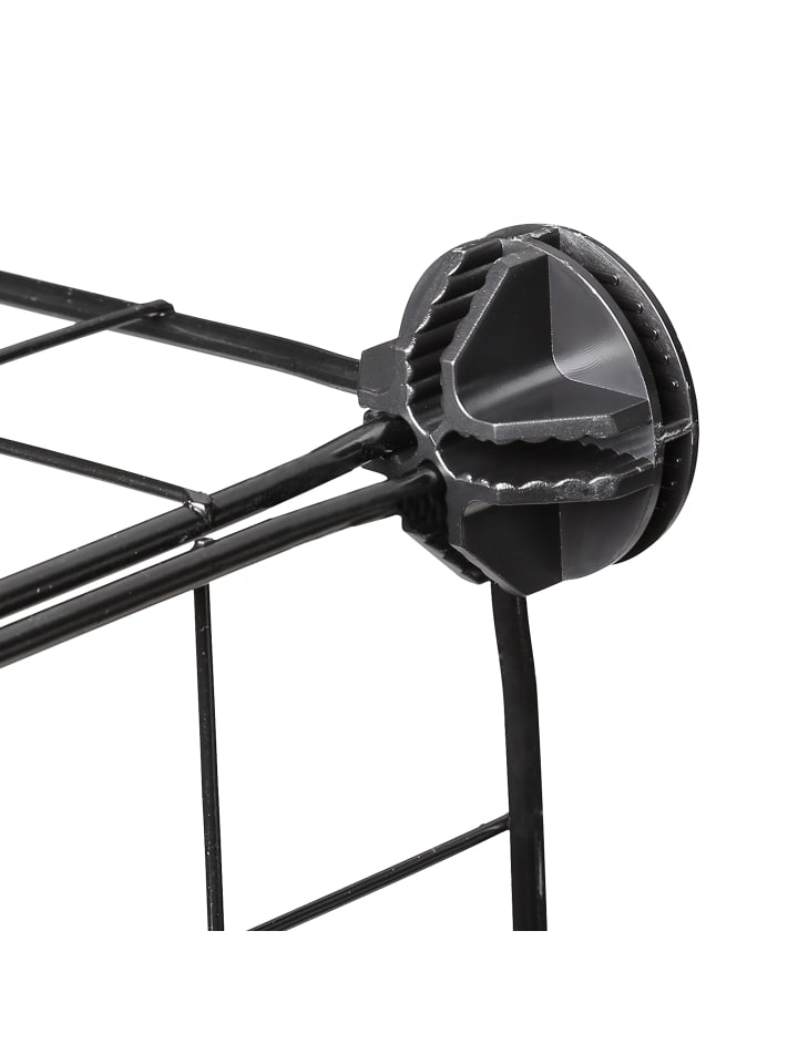 relaxdays Freilaufgehege in Schwarz - (B)100 x (H)72 x (T)110 cm günstig kaufen onesize