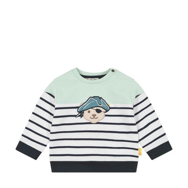 Sweatshirt, hellgrün für Jungs