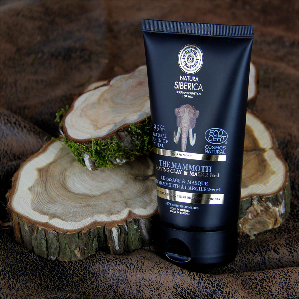 Natura Sibérica Le Rasage Parfait du Mammouth Masque & Rasage 2-en-1