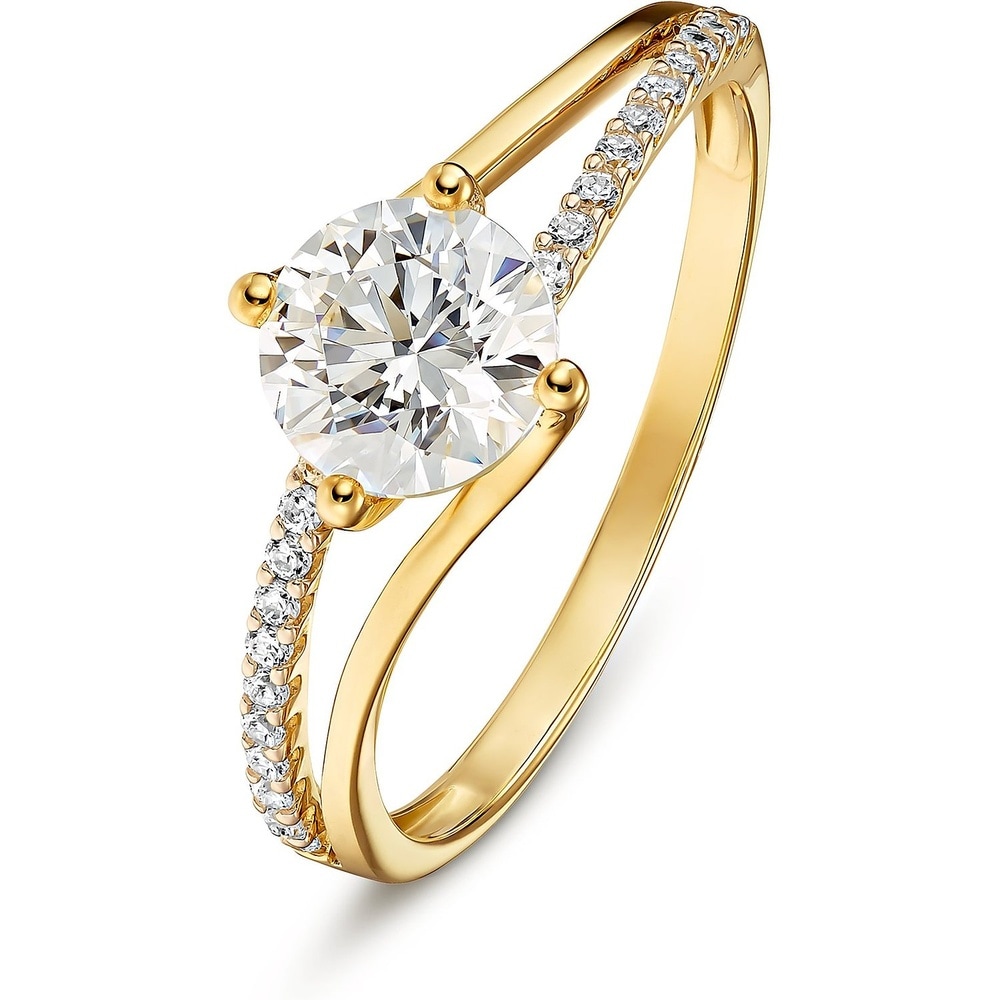 FAVS Bague pour femme 375 Or jaune or jaune Bague