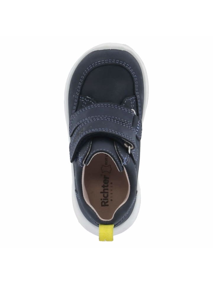 Richter Shoes Kletthalbschuhe in Blau günstig kaufen