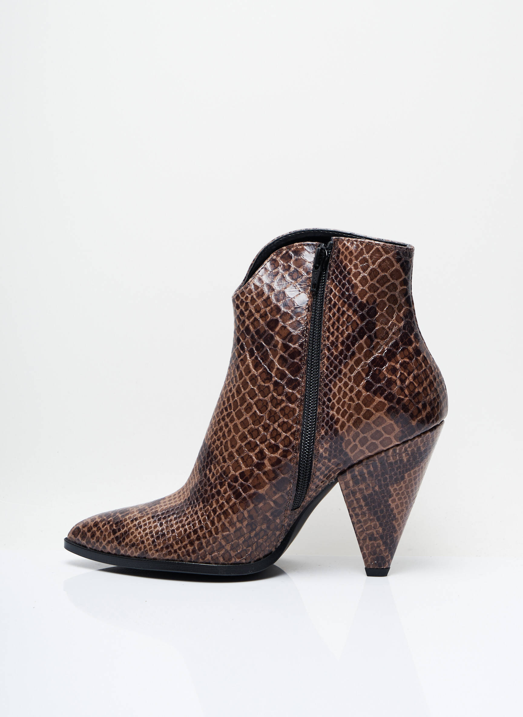 Sisley Bottines Femme couleur marron