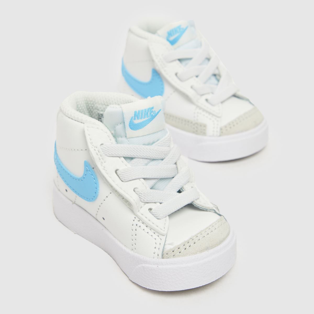 Nike vita & blå blazer mid 77 pojkar småbarnsskor