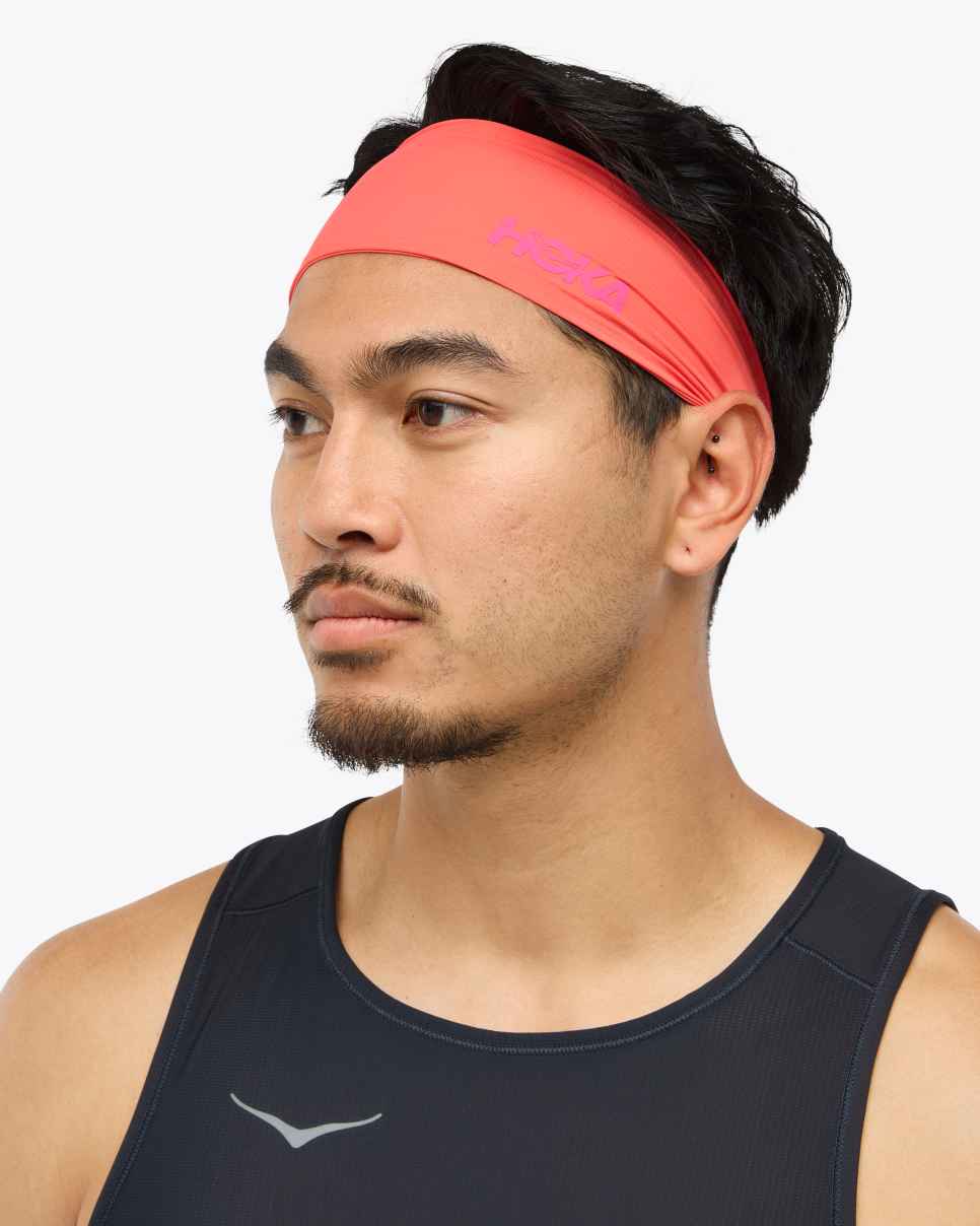 HOKA Headband Grapefruit