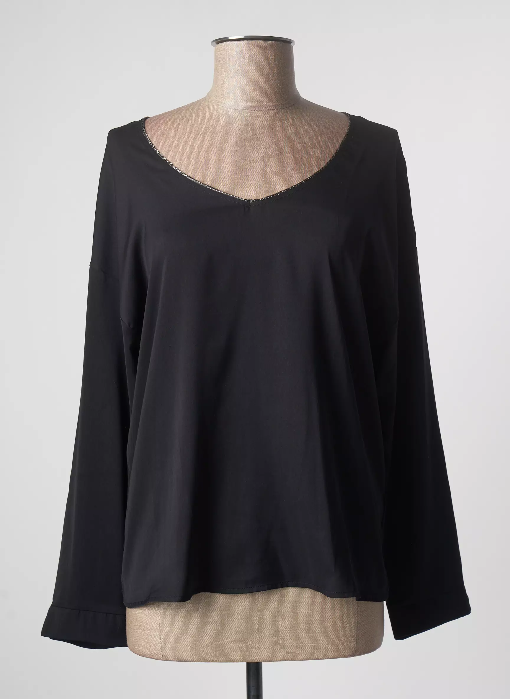 Lauren Vidal Tops Femme couleur noir
